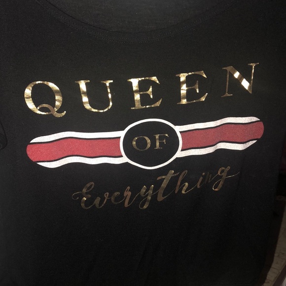 “Queen of Everything” Black Top - Picture 2 of 5